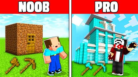 NOOB vs PRO: EN TROLL YAPI KAPIŞMASI ! Minecraft.