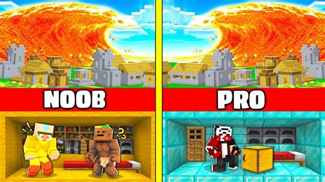 NOOB vs PRO: LAV TSUNAMİ vs EV YAPI KAPIŞMASI. 