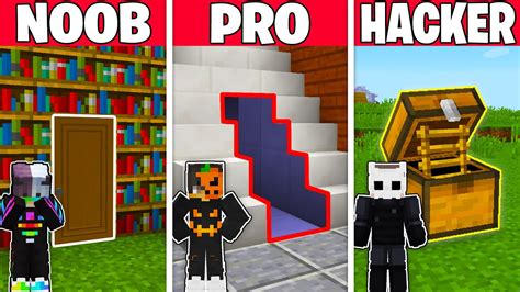 NOOB vs PRO vs HACKER: GİZLİ ODA YAPI KAPIŞMASI!. 