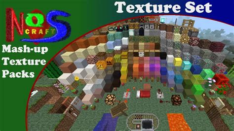 NOSCraft JAVA Alpha v1.0.0 Minecraft Texture Pack.