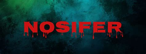 Nosifer - Google Fonts - muktibox.com