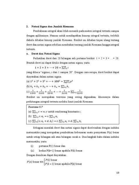 Notasi Sigma dan Jumlah Riemann | PDF - Scribd - wintechmobiles.com