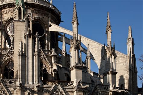 Notre Dame Flying Buttresses Exterior - wintechmobiles.com