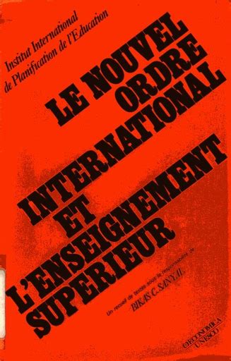 NOUVEL ORDRE TECHNOLOGIQUE