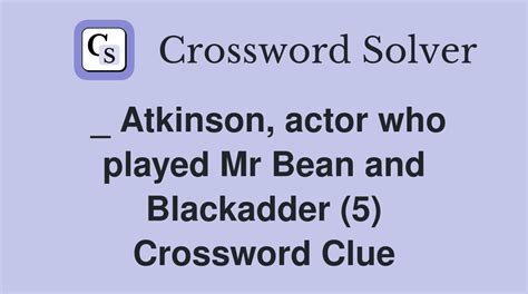 NOVELIST ATKINSON - 4 Letters - Crossword Solver Help