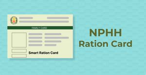 NPHH Ration Card & Benefits Online Apply