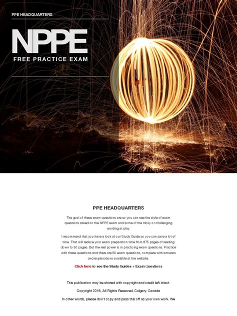 NPPE PDF Demo