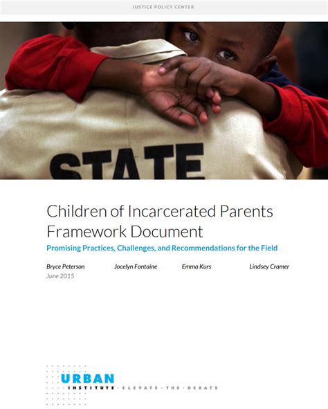 NRCPFC: Children of Incarcerated Parents - hunter.cuny.edu