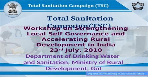 NRDWP Reports Department of Drinking Water and Sanitation, GOI