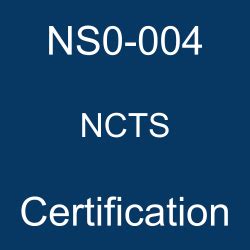 NS0-004 Prüfungsmaterialien