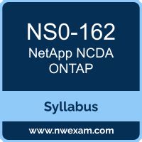 NS0-162 Prüfungsvorbereitung