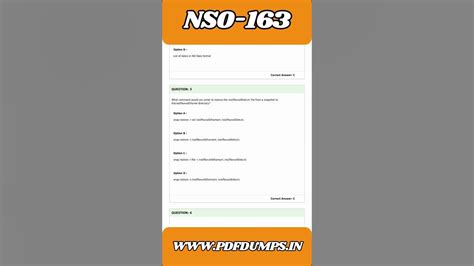 NS0-163 Exam Fragen