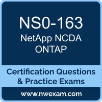 NS0-163 Prüfungen
