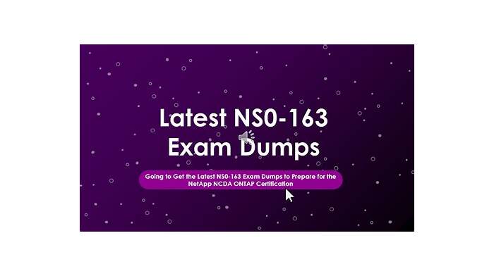 NS0-163 Dumps