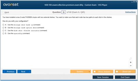 NS0-183 Exam Sample Online