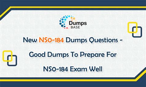 NS0-184 Valid Dumps Questions