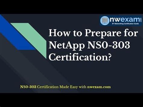 NS0-303 Zertifikatsfragen