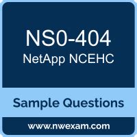 NS0-404 Fragenkatalog