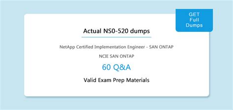 NS0-520 Actual Exam