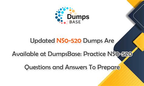 NS0-520 Latest Dumps