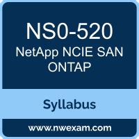 NS0-520 Übungsmaterialien