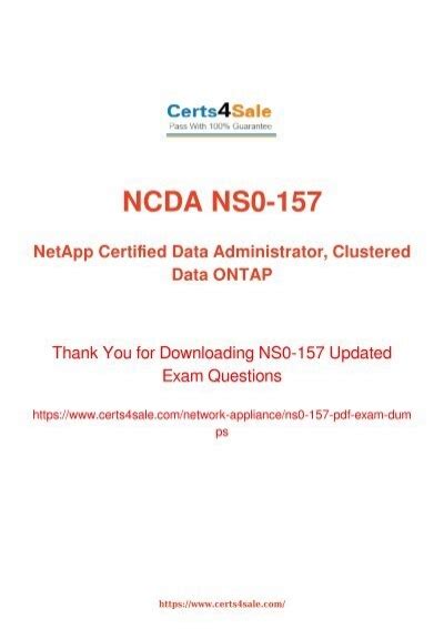 NS0-521 PDF Demo