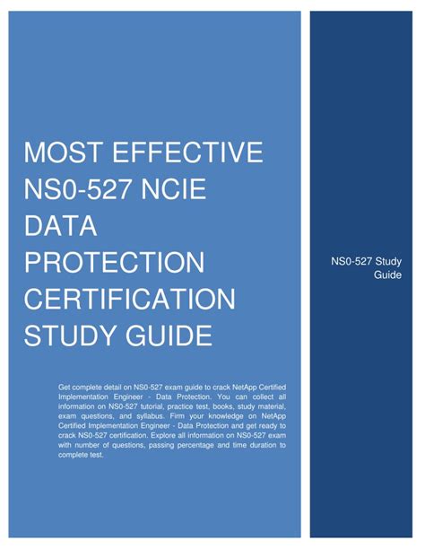 NS0-527 Prüfungs Guide
