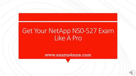 NS0-527 Reliable Exam Test