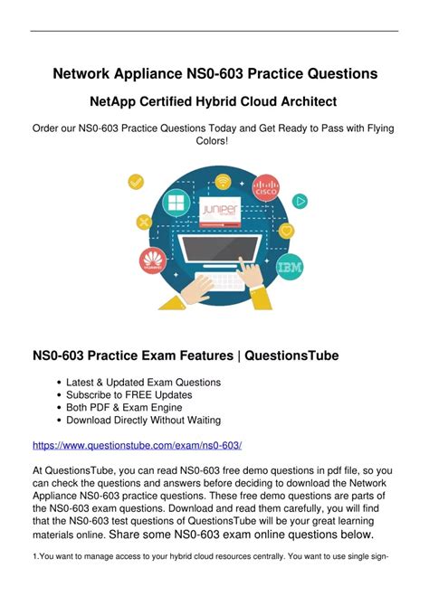 NS0-603 PDF Testsoftware