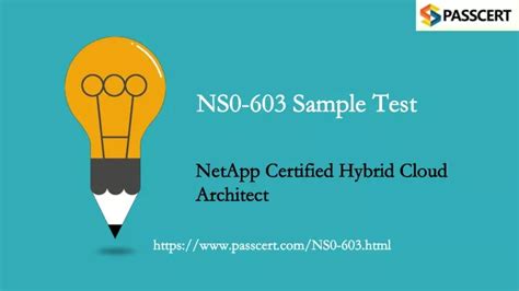 NS0-603 Tests