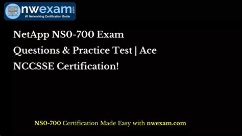 NS0-700 Prüfungsübungen