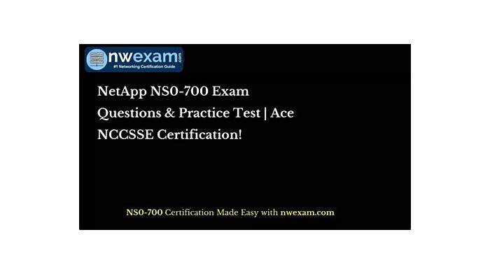 Exam NS0-700 Reference