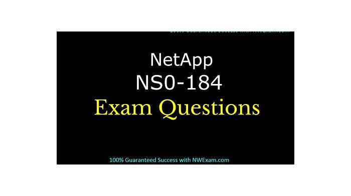 NS0-700 Valid Exam Labs