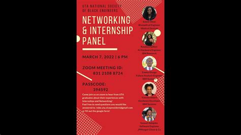 NSBE Internship Panel - facebook.com