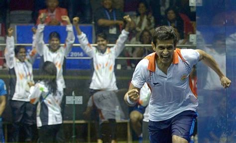 NSCI Open Saurav Ghosal in action