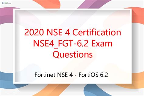 NSE4_FGT-6.2 Prüfung