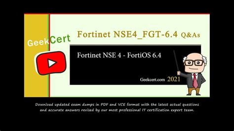 NSE4_FGT-6.4 Latest Test Simulator