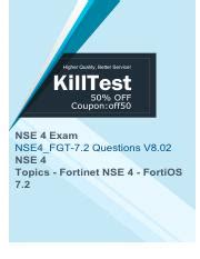NSE4_FGT-7.2 Online Prüfungen