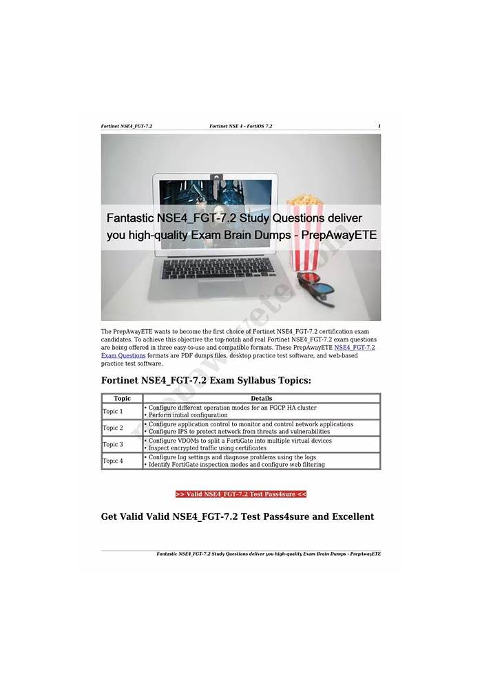 Mock NSE4_FGT-7.2 Exams