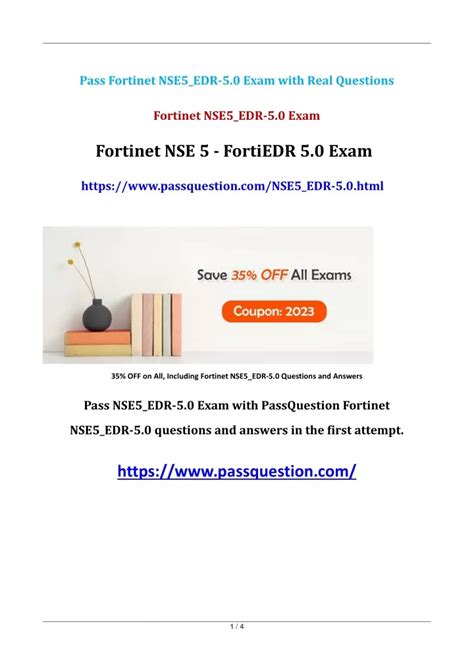 NSE5_EDR-5.0 Exam