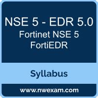 NSE5_EDR-5.0 PDF