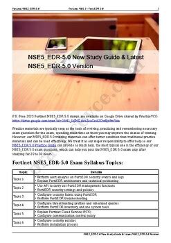 NSE5_EDR-5.0 Pruefungssimulationen