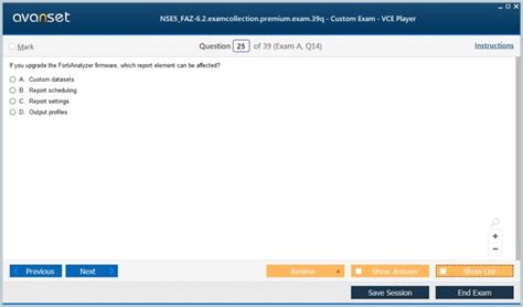 NSE5_FAZ-6.2 Online Prüfung