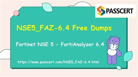 NSE5_FAZ-6.4 Dumps