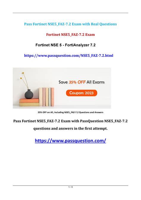 NSE5_FAZ-7.2 Ausbildungsressourcen