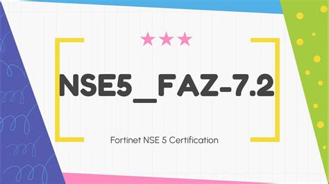 NSE5_FAZ-7.2 Zertifizierungsantworten