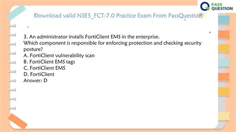 NSE5_FCT-7.0 Prüfungsaufgaben