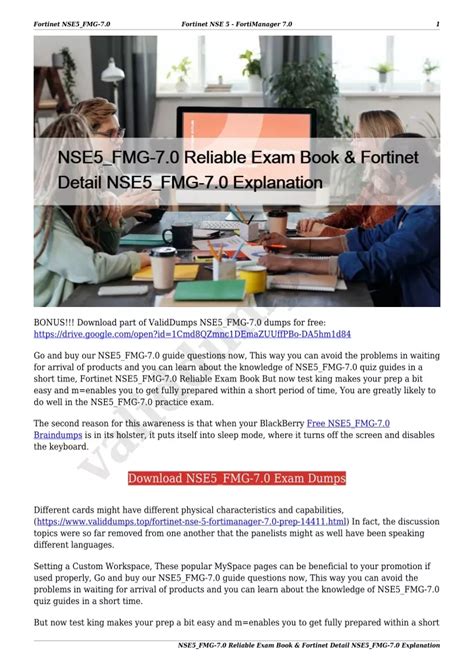 NSE5_FMG-7.0 Ausbildungsressourcen