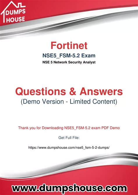 NSE5_FSM-5.2 Fragenkatalog