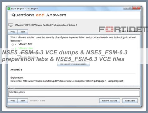 NSE5_FSM-6.3 Online Prüfung